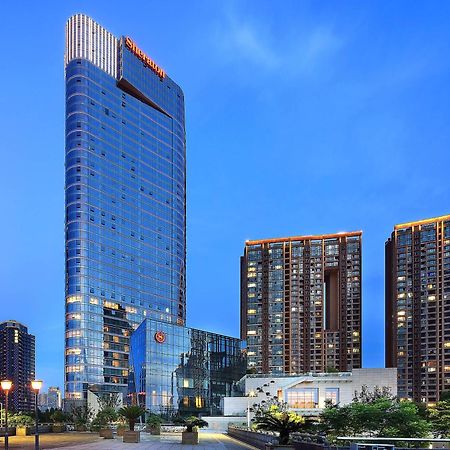 Sheraton Grand Hangzhou Binjiang Hotel Exterior foto