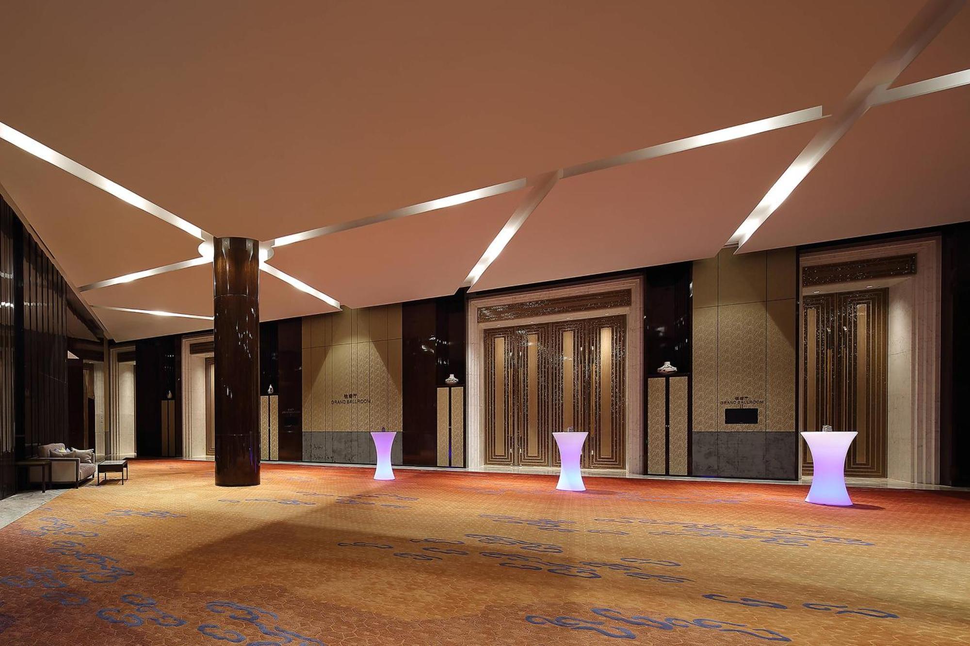 Sheraton Grand Hangzhou Binjiang Hotel Exterior foto