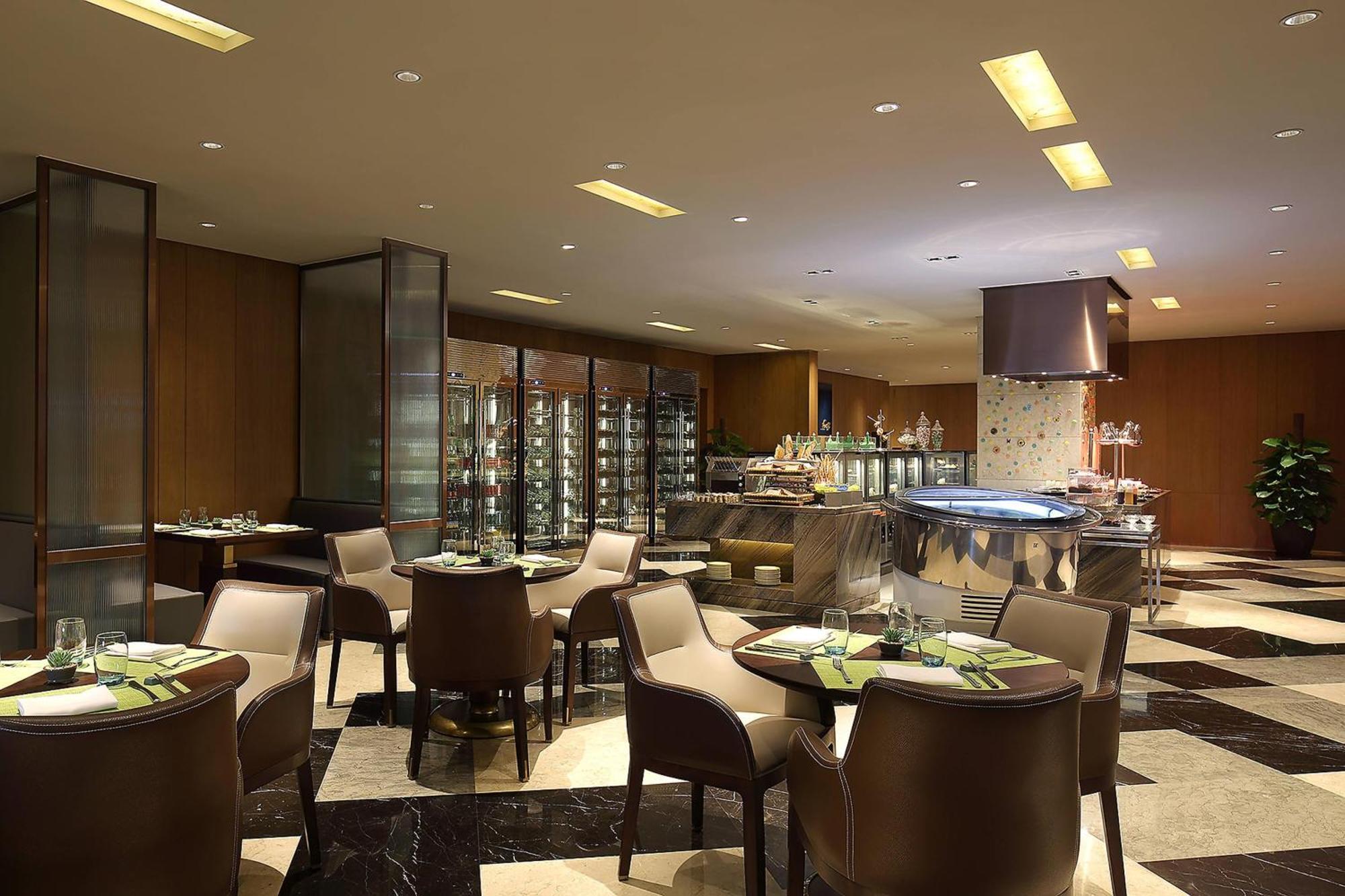 Sheraton Grand Hangzhou Binjiang Hotel Exterior foto
