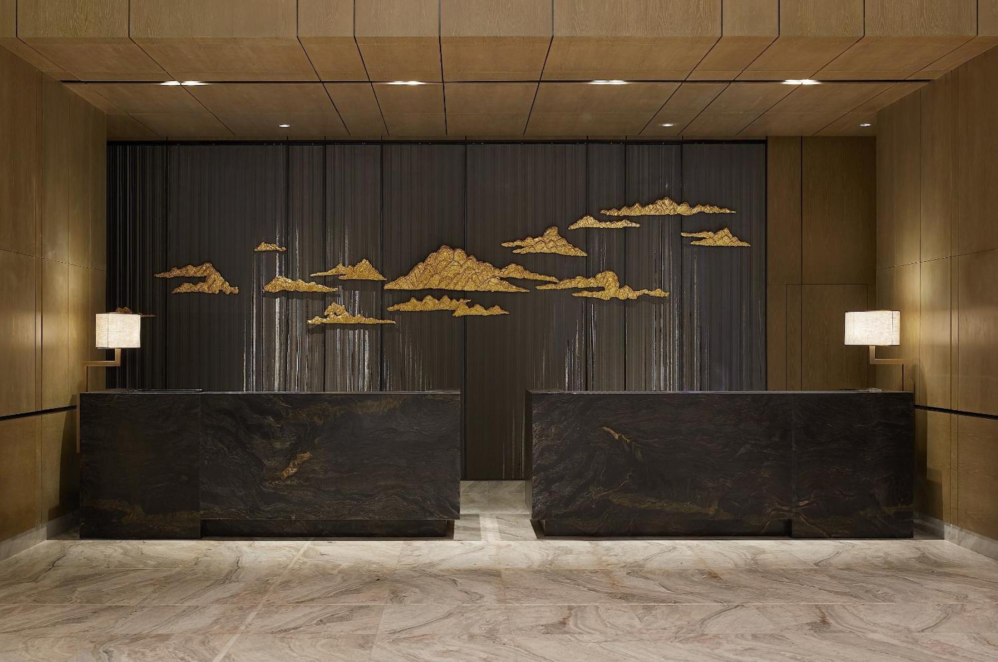 Sheraton Grand Hangzhou Binjiang Hotel Exterior foto