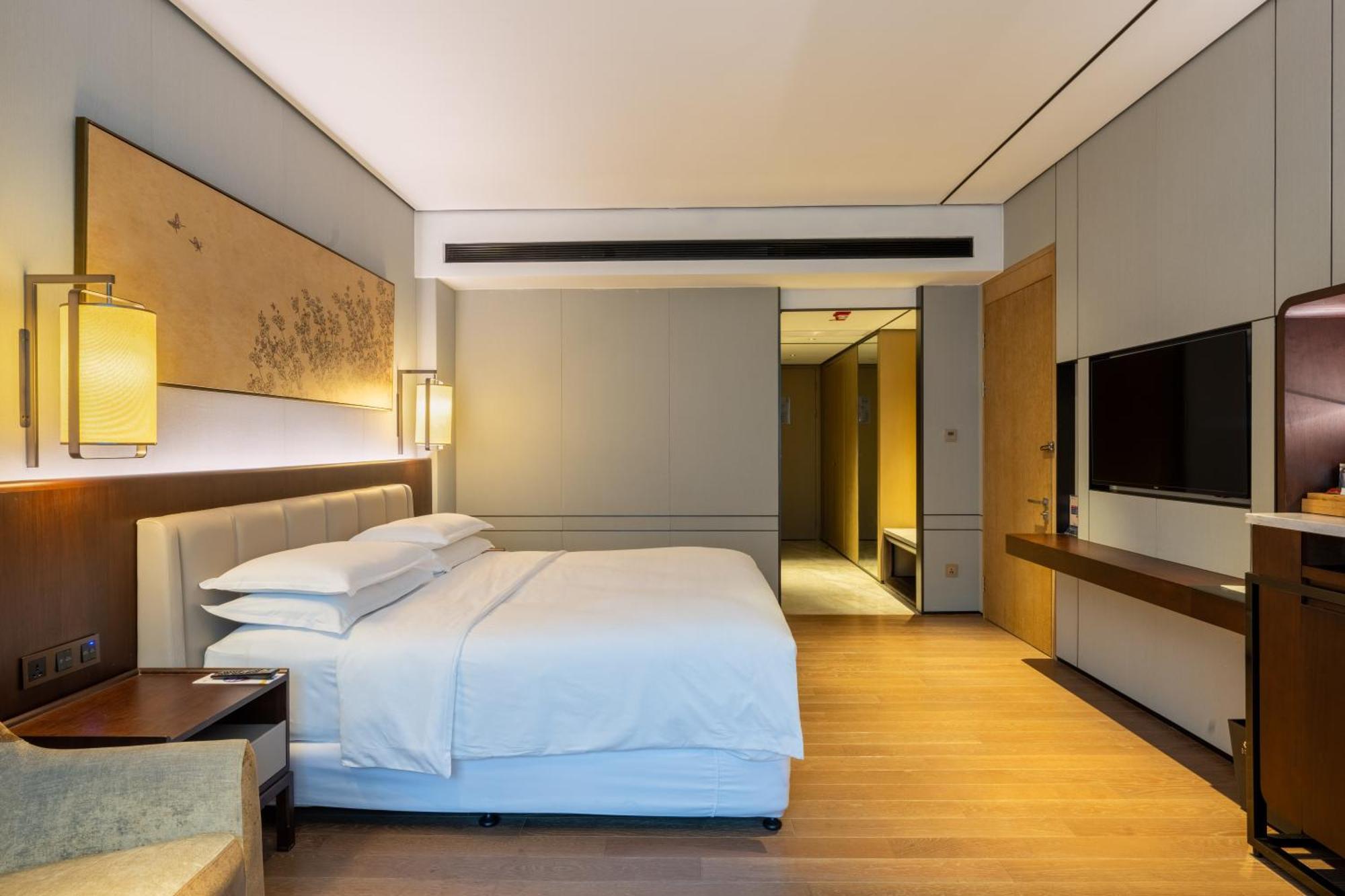 Sheraton Grand Hangzhou Binjiang Hotel Exterior foto
