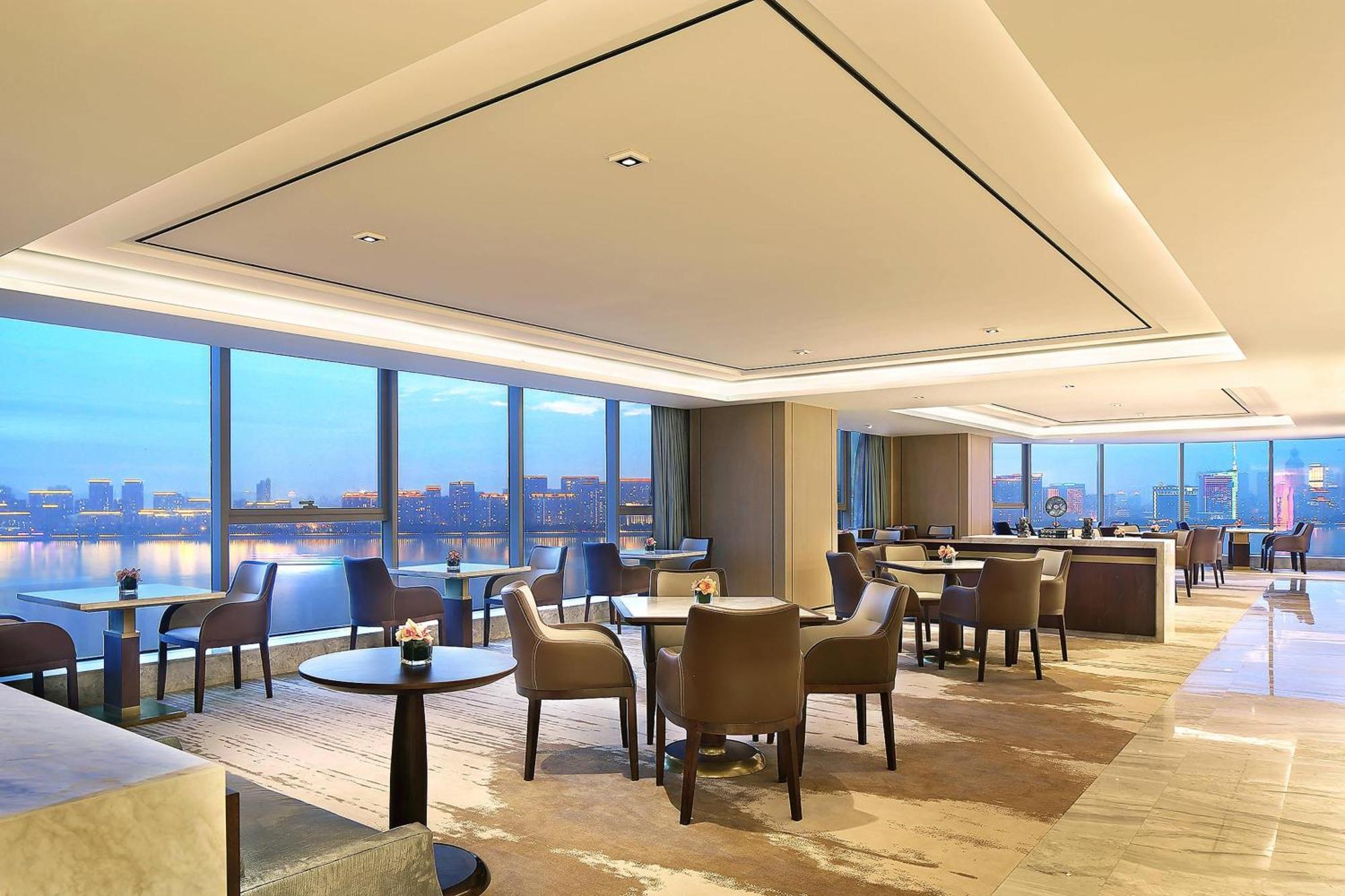 Sheraton Grand Hangzhou Binjiang Hotel Exterior foto