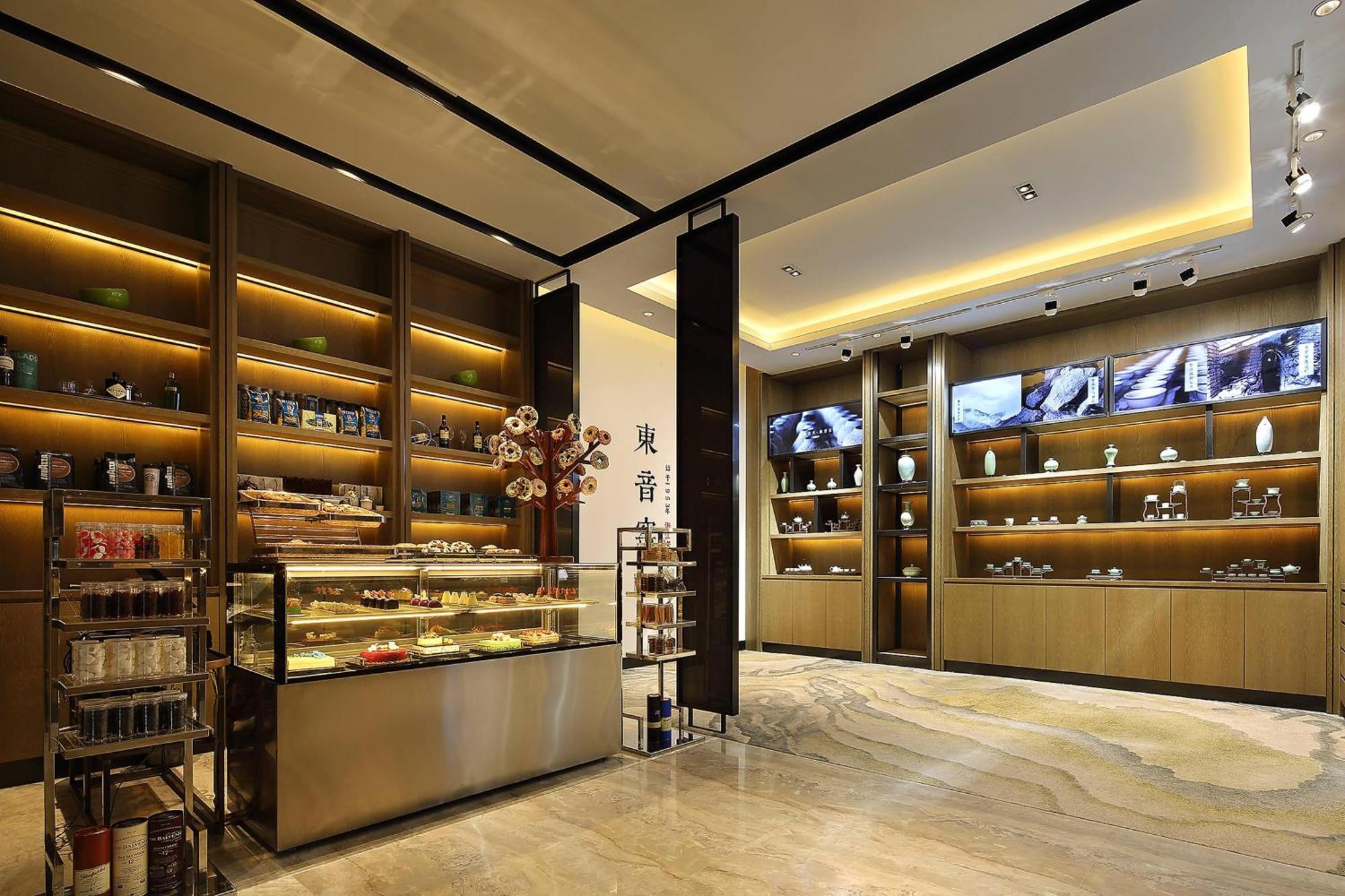 Sheraton Grand Hangzhou Binjiang Hotel Exterior foto