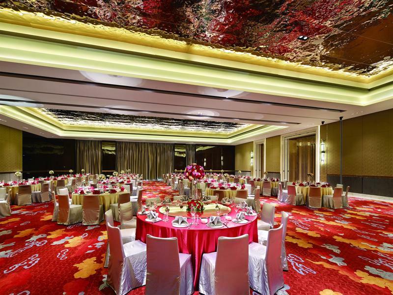 Sheraton Grand Hangzhou Binjiang Hotel Exterior foto
